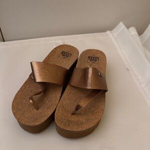 Reef Cushion Sol Hi Women’s Sandal Copper SIZE 8